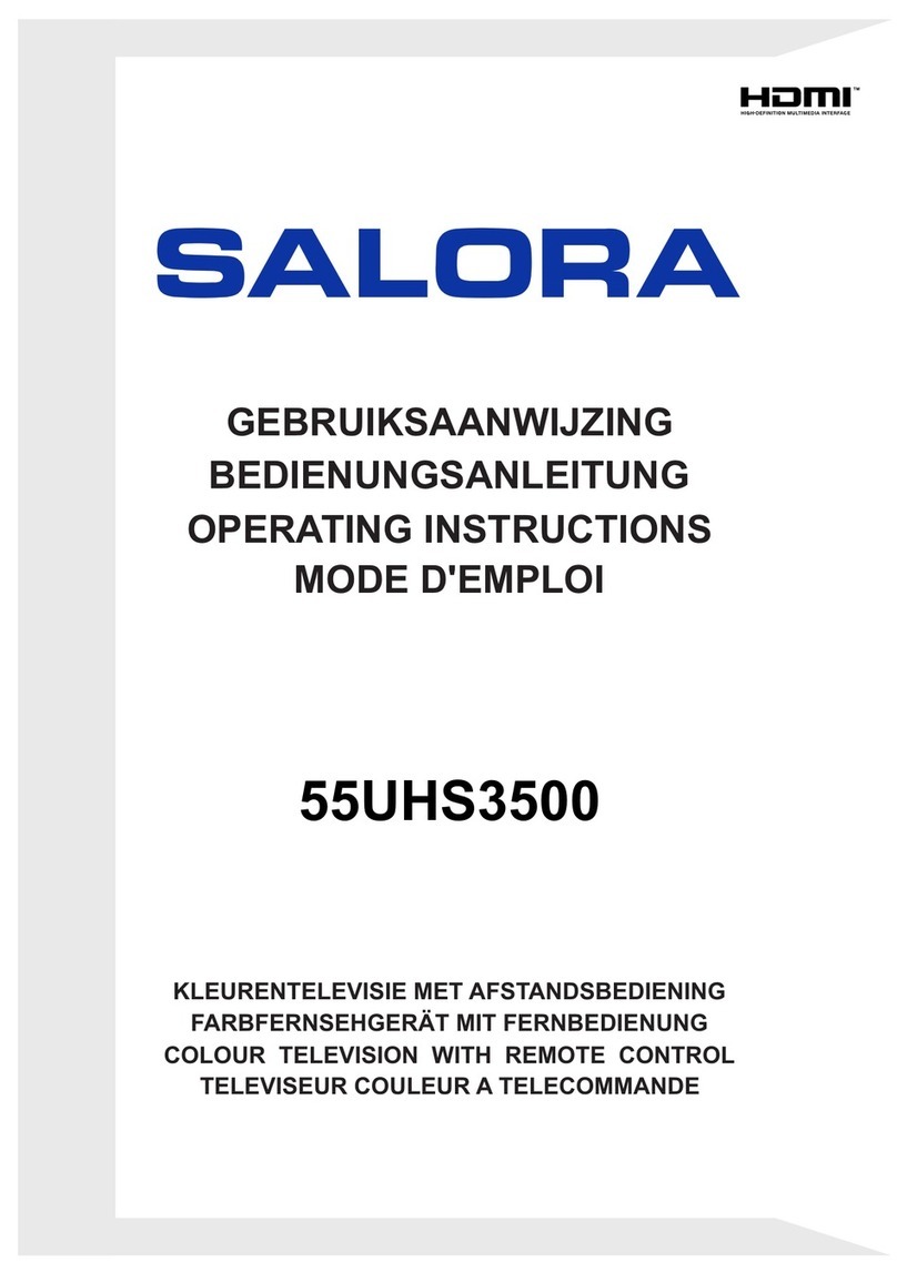 Salora 55UHS3500 User manual Salora 55UHS3500 User manual