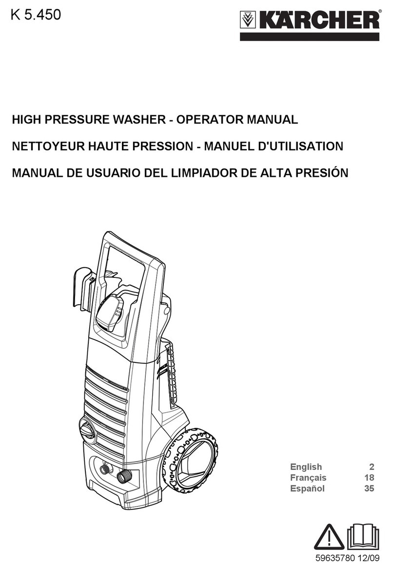 Kärcher K 5.450 Operator's manual Kärcher K 5.450 Operator's manual