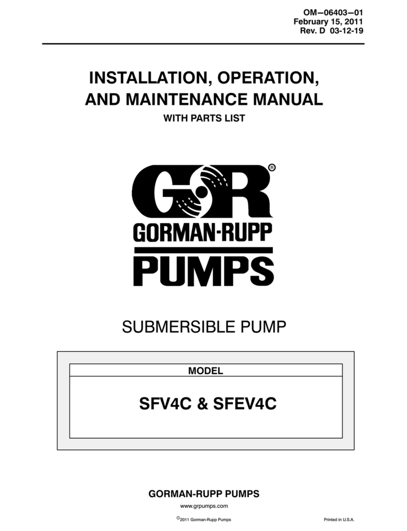 GORMAN-RUPP PUMPS SFV4C Application guide