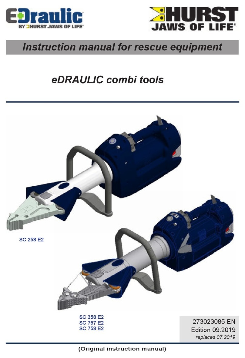 Idex HURST eDRAULIC SC 258 E2 instruction manual