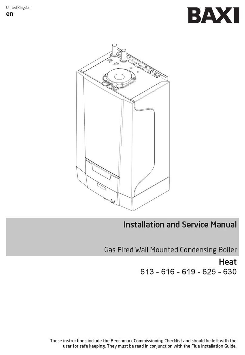 Baxi Heat 616 Installation and service manual