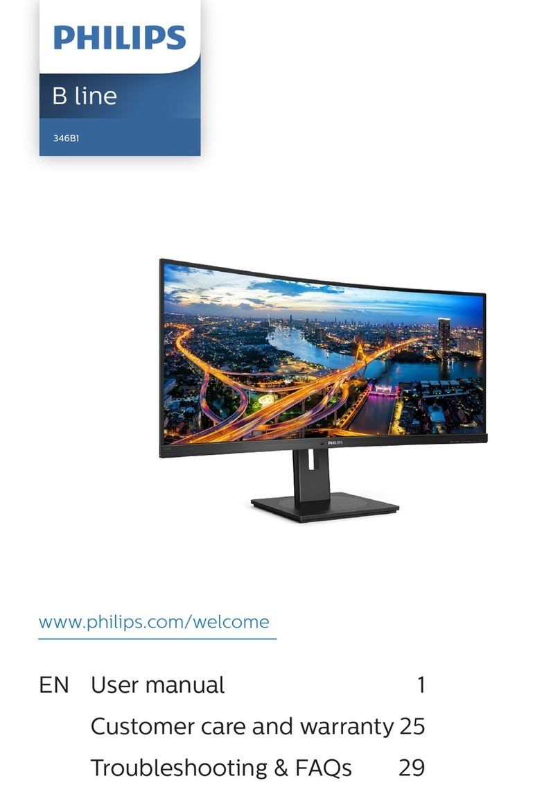 Philips B line 346B1C/00 User manual