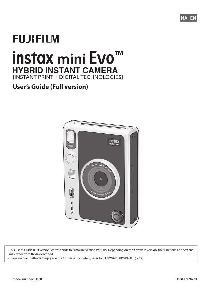FujiFilm instax mini Evo FI038 User manual
