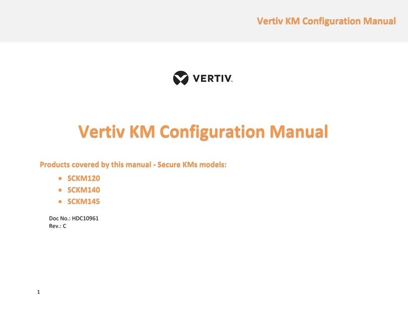 Vertiv SCKM120 Instruction sheet
