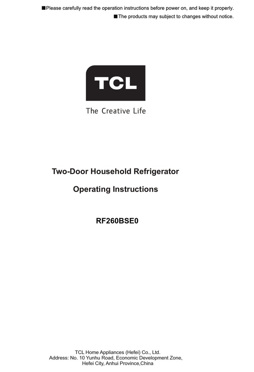 TCL RF260BSE0 User manual