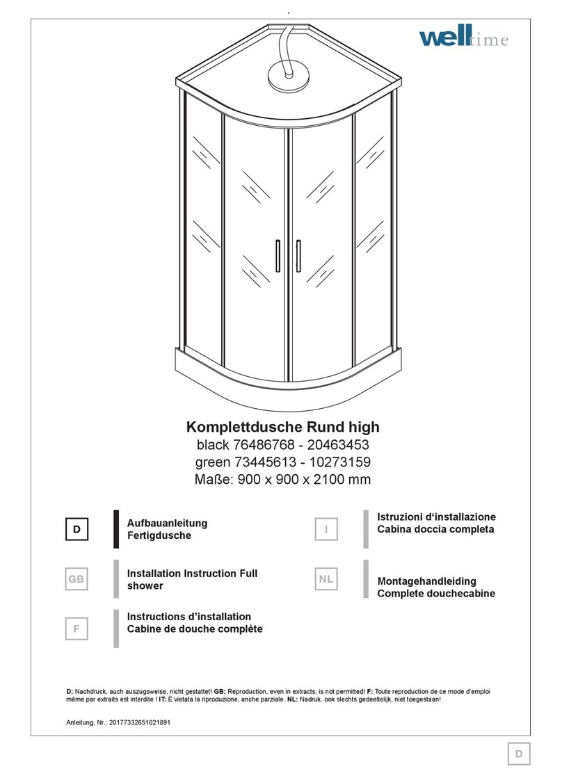 Welltime 76486768 installation instructions