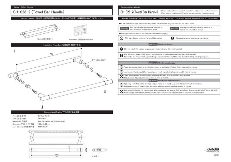 KAWAJUN SH-028-2 User manual KAWAJUN SH-028-2 User manual