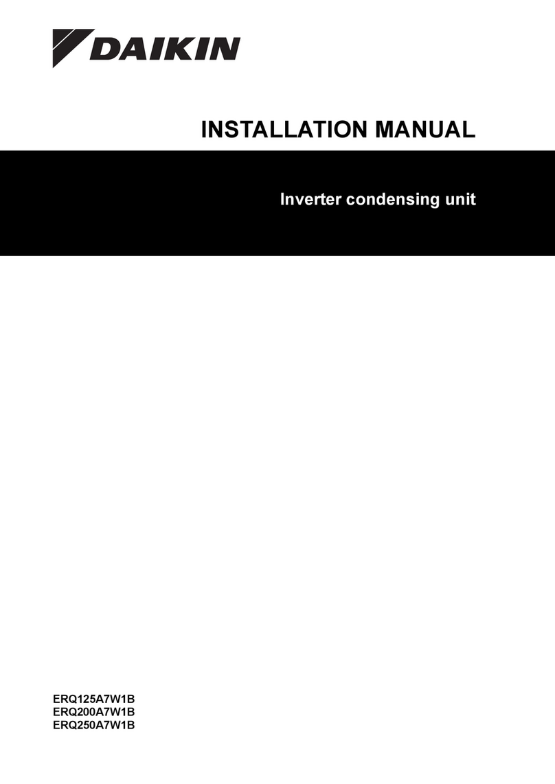 Daikin ERQ200A7W1B User manual