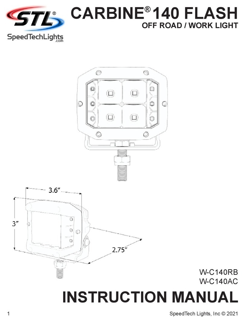 SpeedTech Lights CARBINE 140 FLASH instruction manual