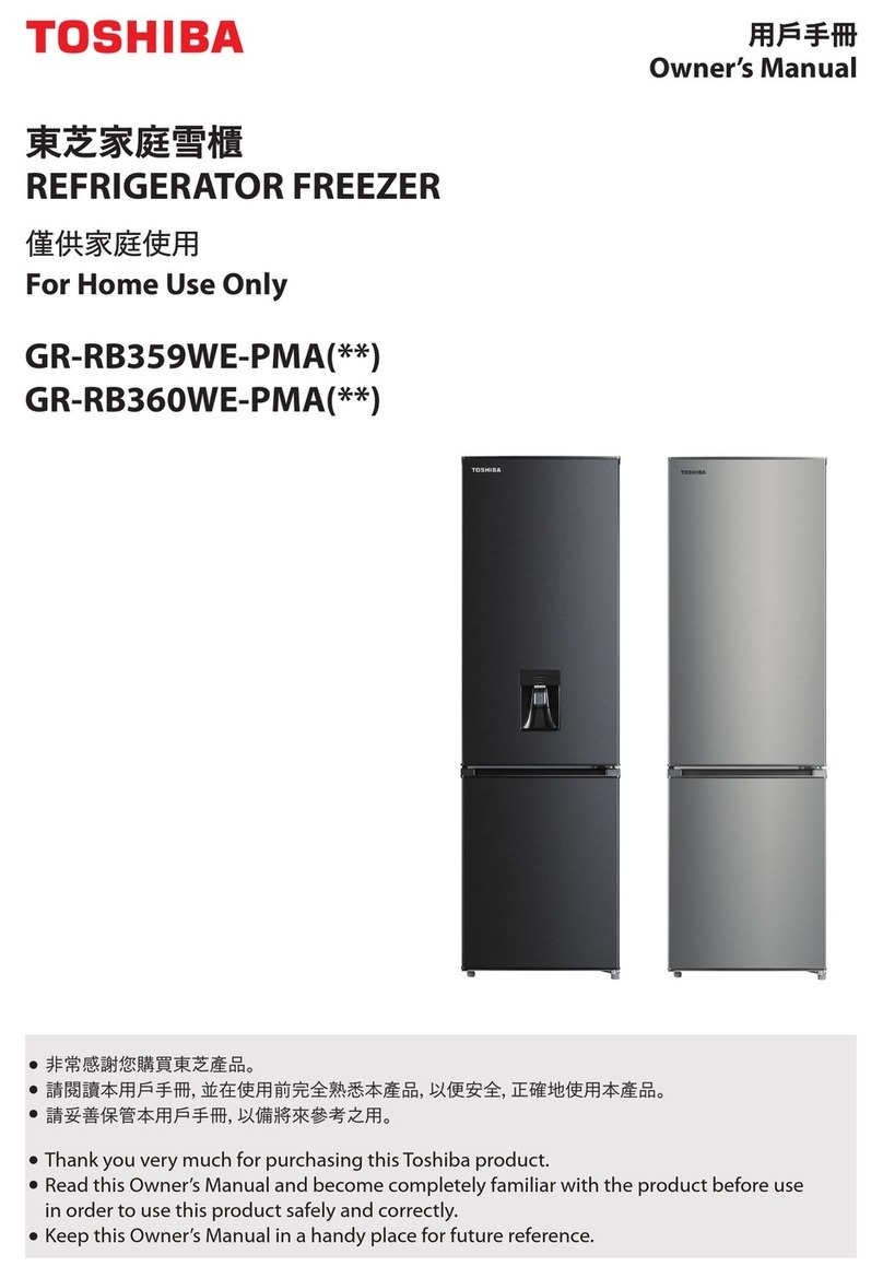 Toshiba GR-RB359WE-PMA User manual