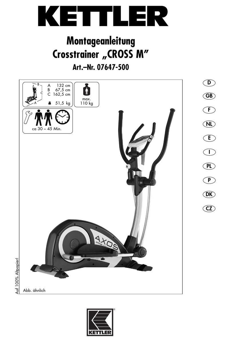 Kettler 07647-500 User manual