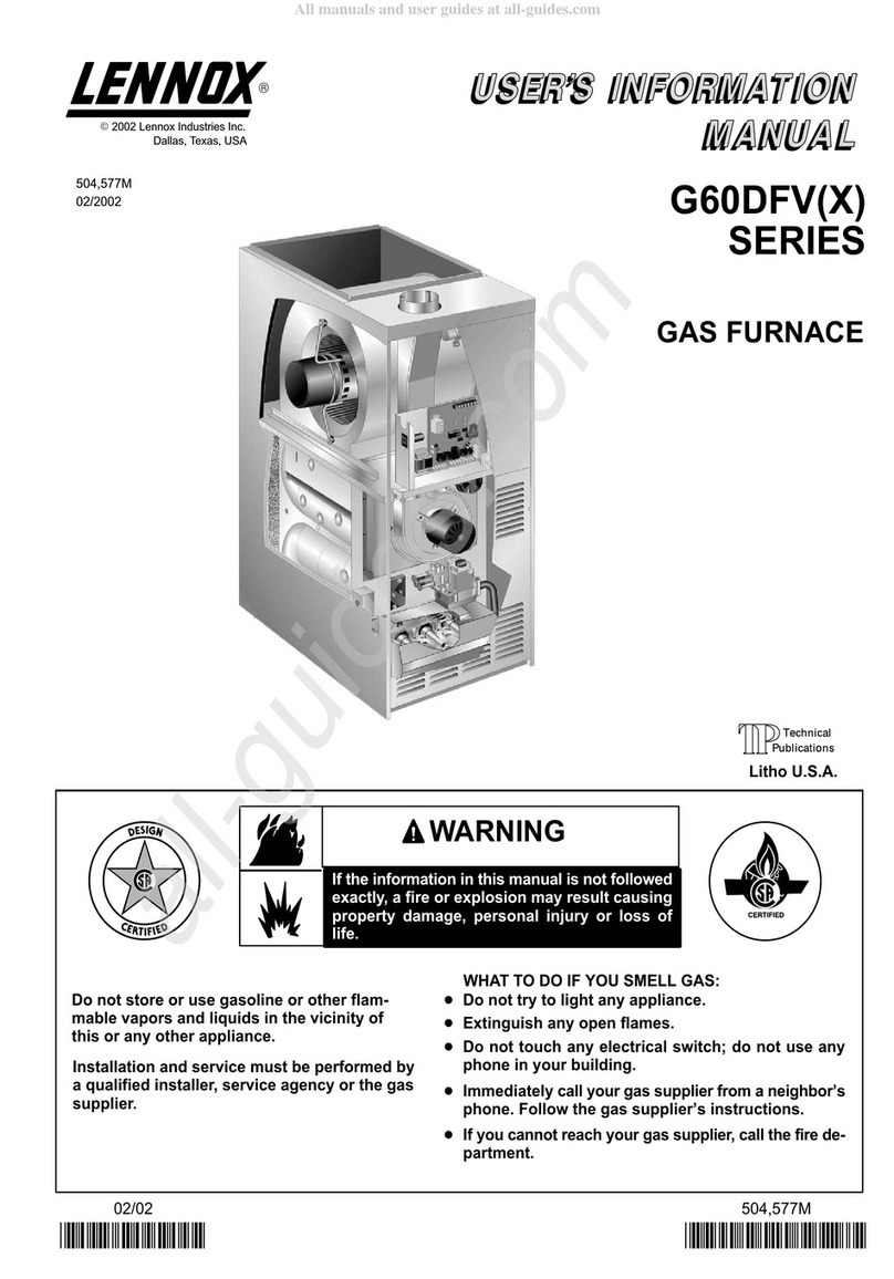 Lennox G60DFV Series Guide