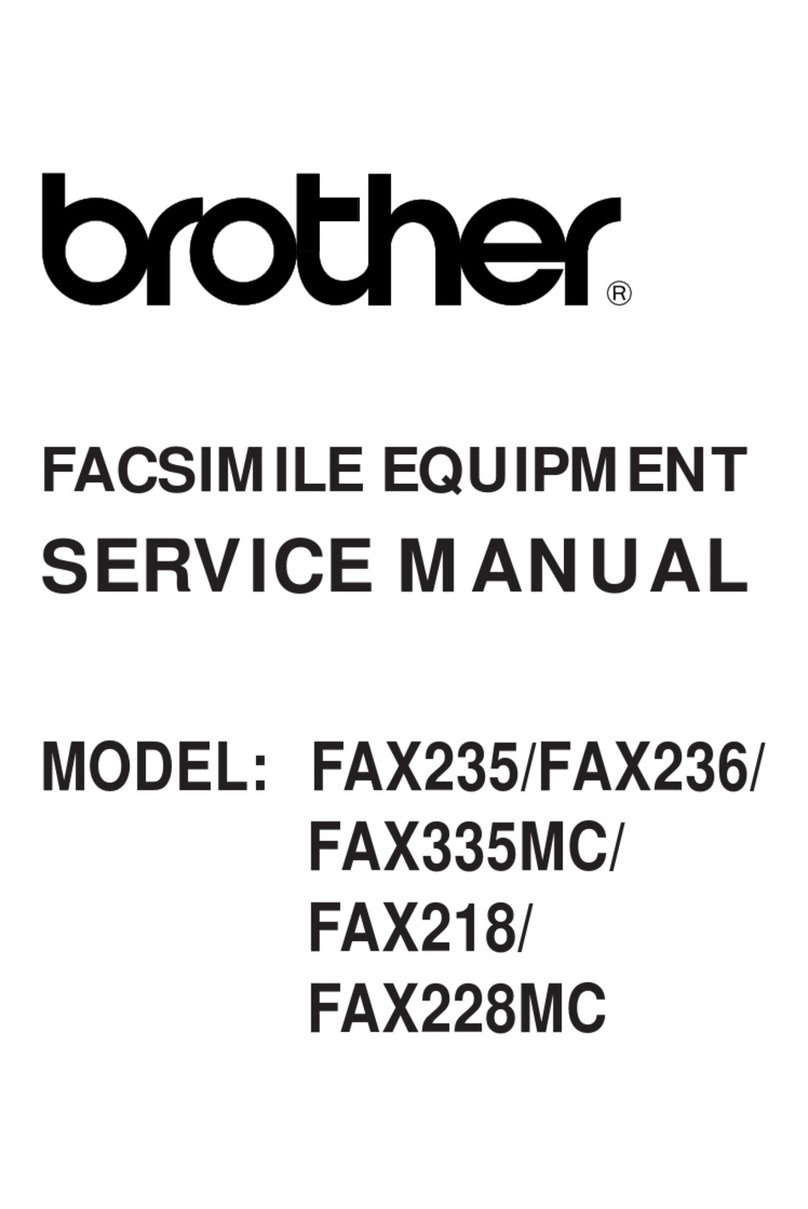 Brother FAX218 User manual