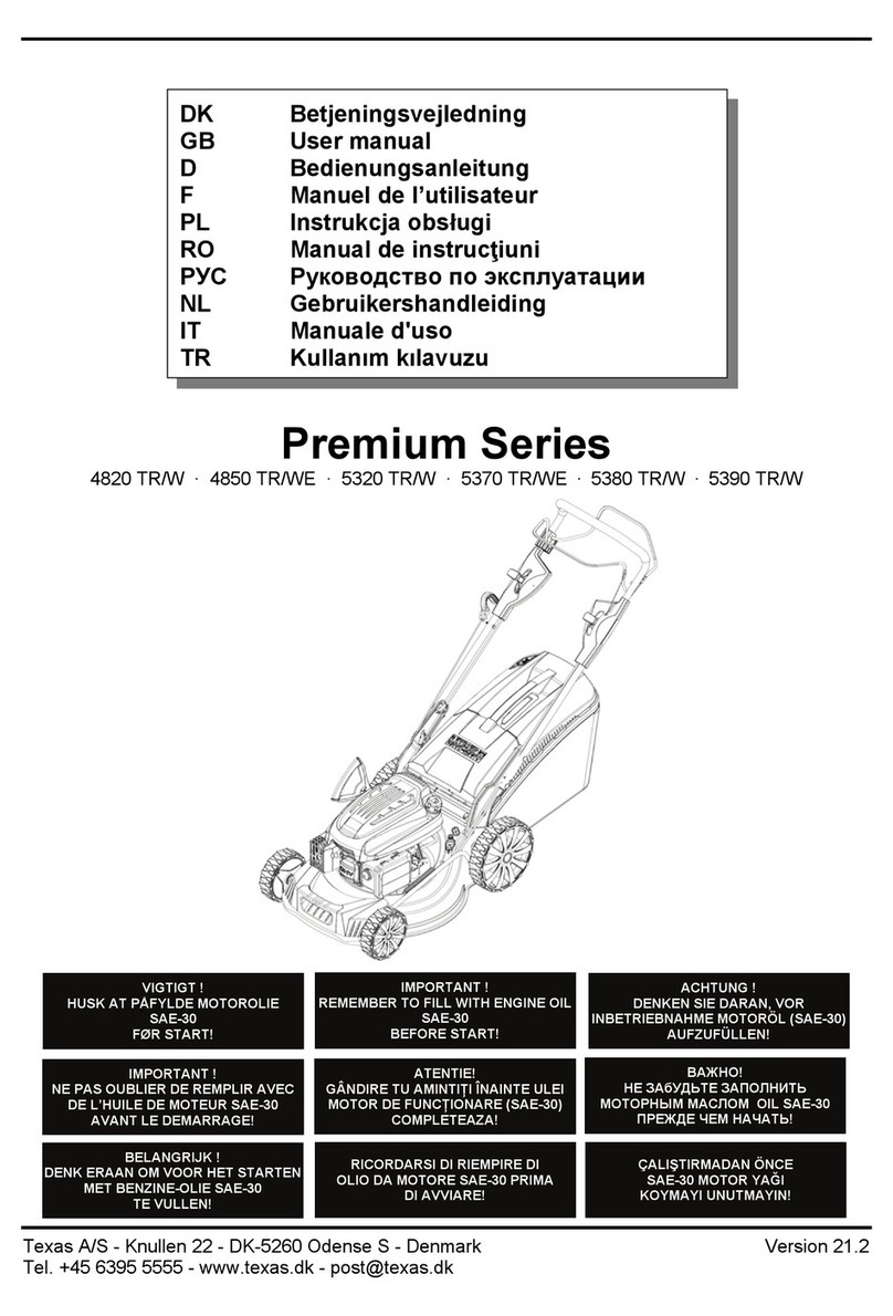 Texas Premium 4820 TR/W user manual