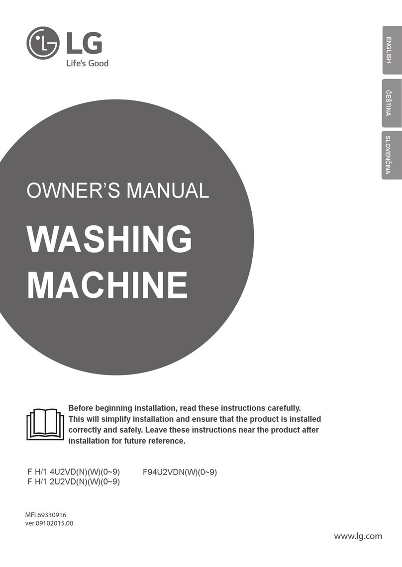 LG F H/1 4U2VD Series User manual