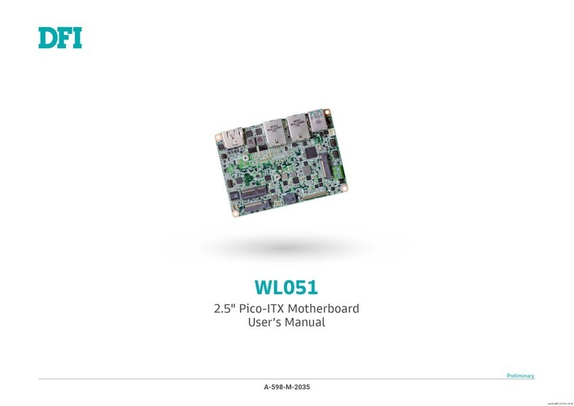 DFI WL051-BCC-4305UE user manual