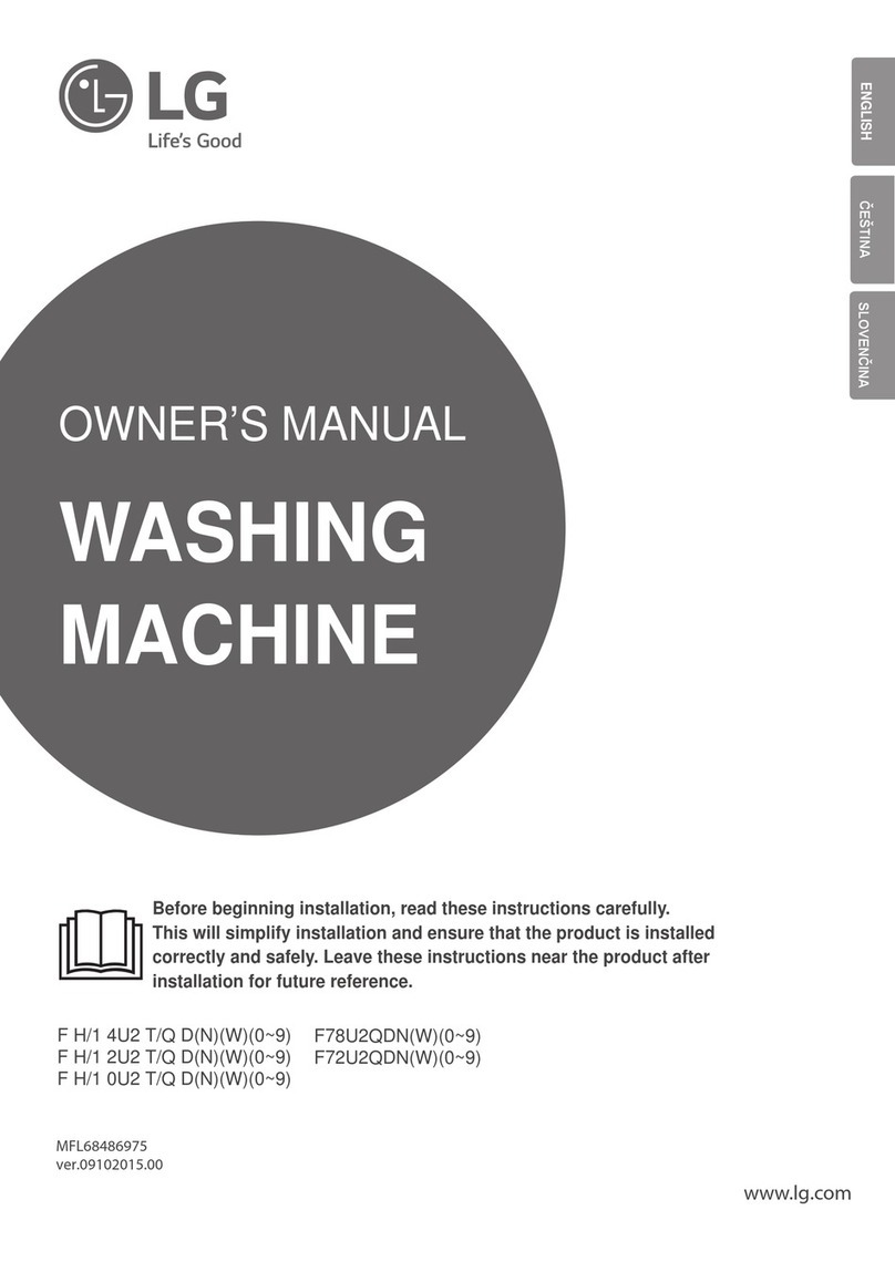 LG F H/1 4U2 T/Q D Series User manual