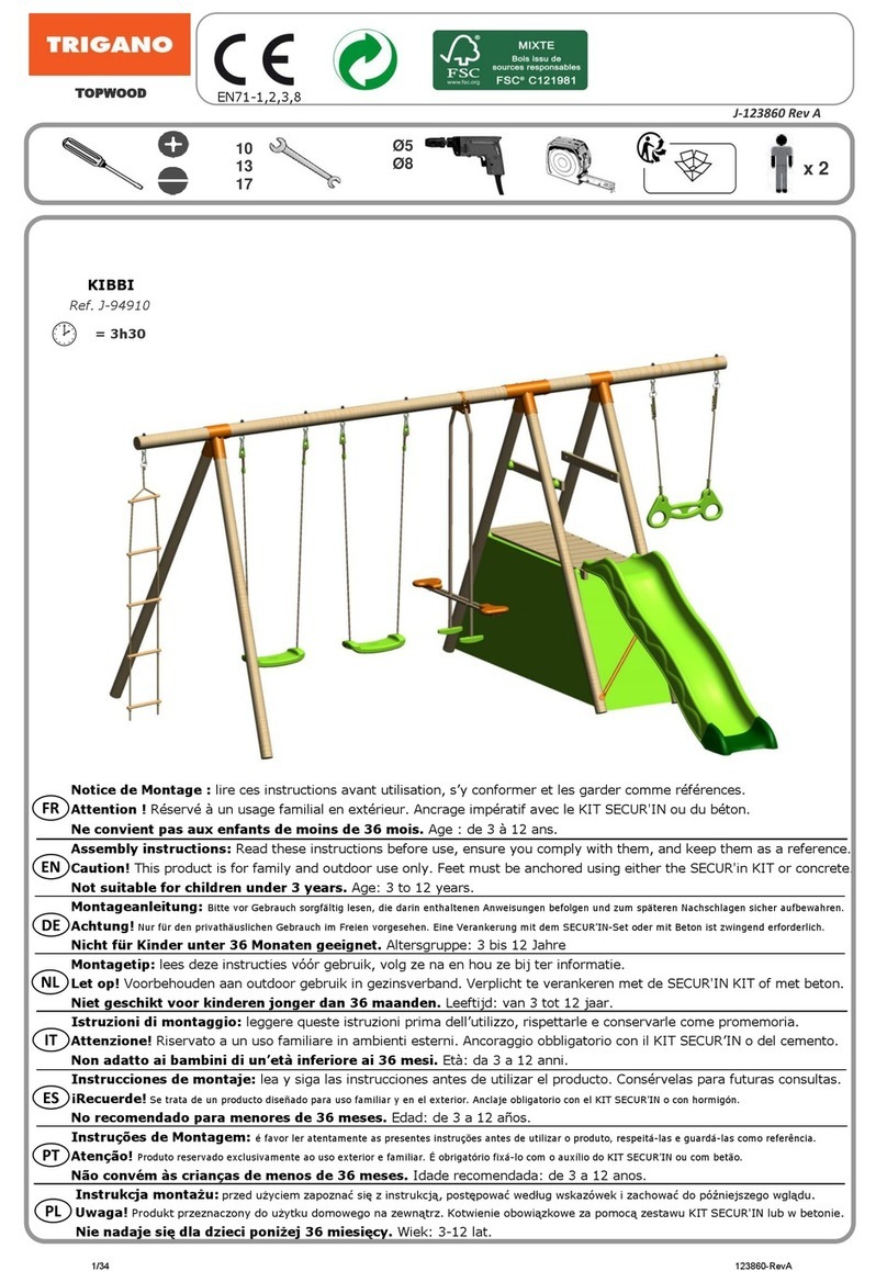 Trigano Jardin KIBBI manual