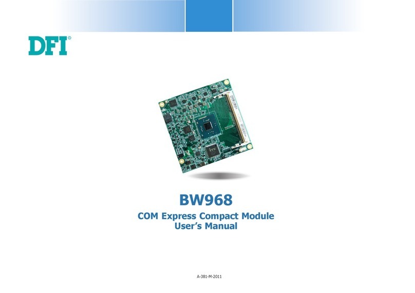 DFI BW968-BS-E8000 user manual