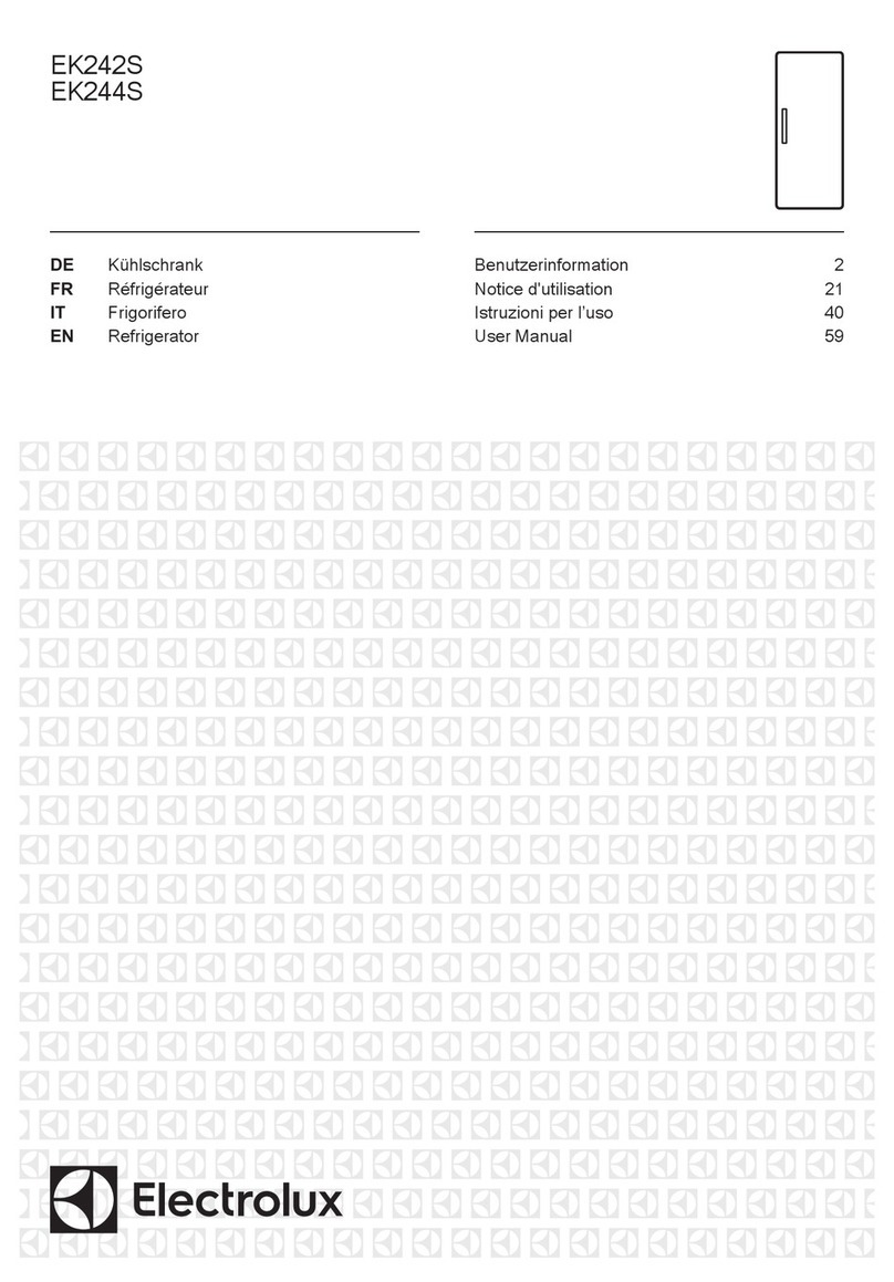Electrolux EK242S User manual