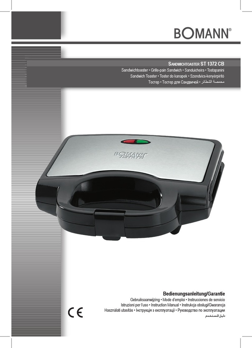BOMANN ST 1372 CB instruction manual