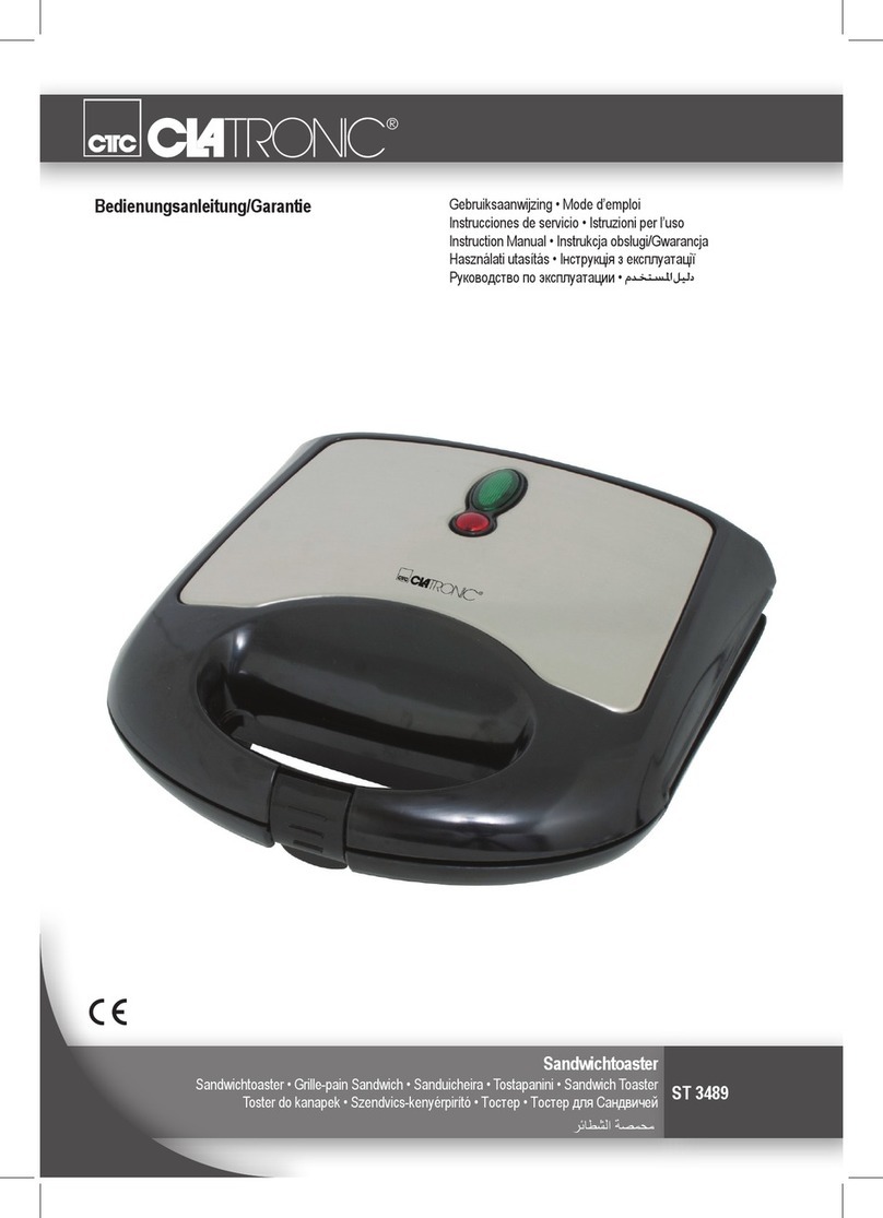 Clatronic ST 3489 User manual
