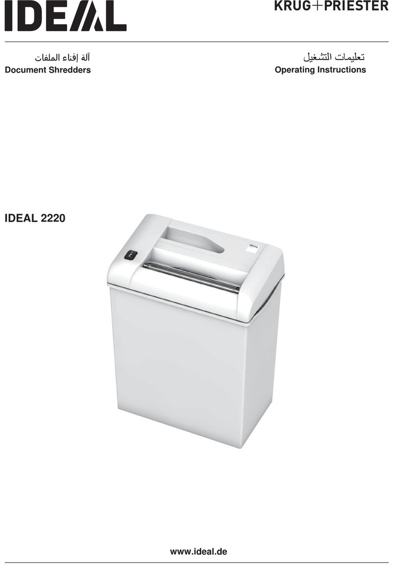 Krug & Priester IDEAL 2220 User manual