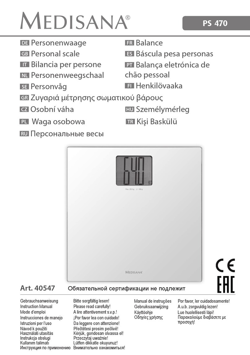 Medisana PS 470 User manual