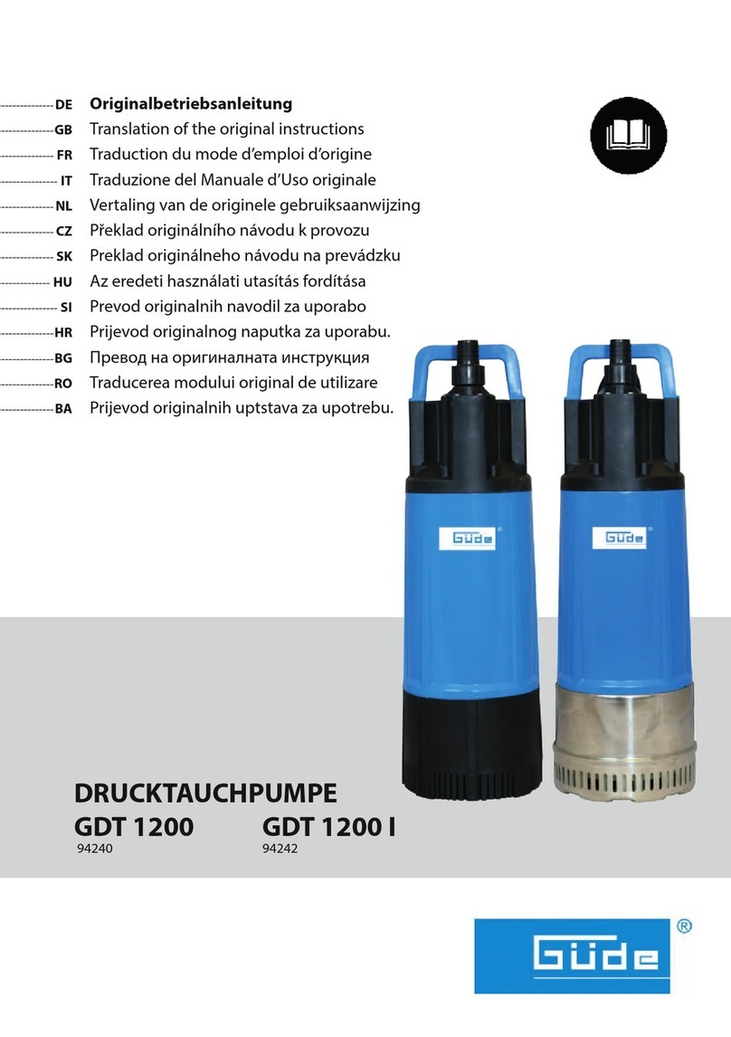 GÜDE GDT 1200 User manual