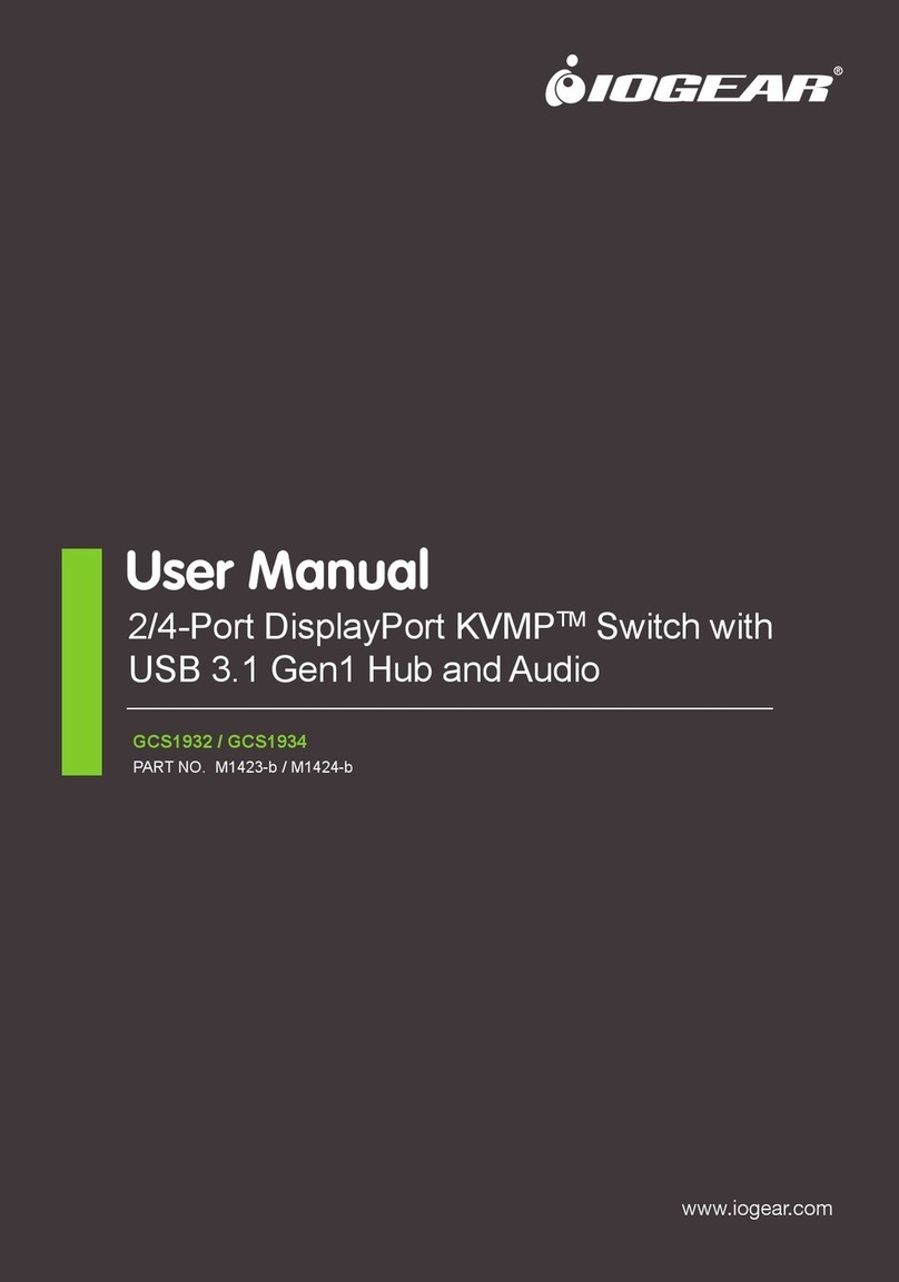 IOGear GCS1932 User manual