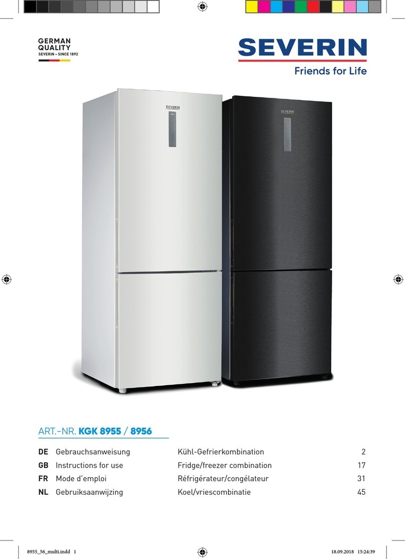 SEVERIN KGK 8955 User manual