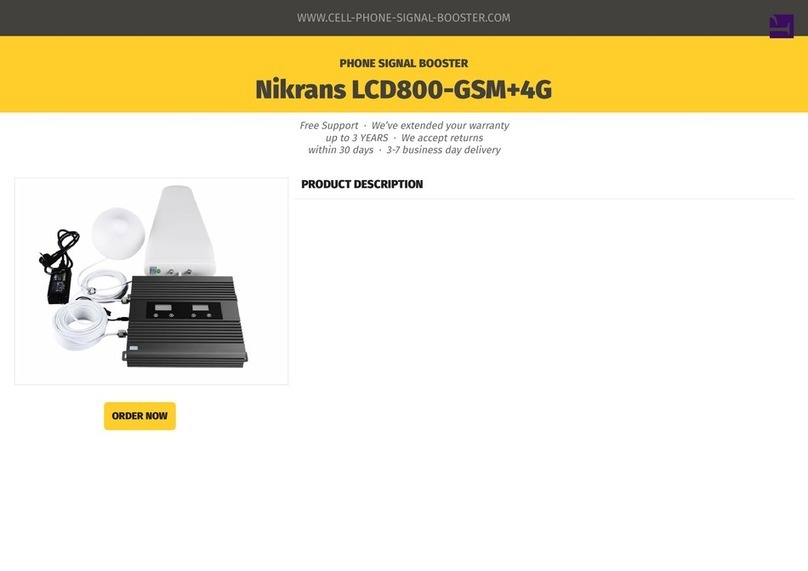 Nikrans LCD800-GSM+4G quick start guide
