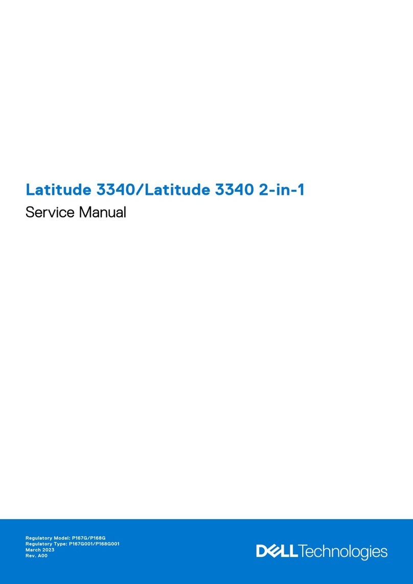Dell Latitude 3340 2-in-1 User manual