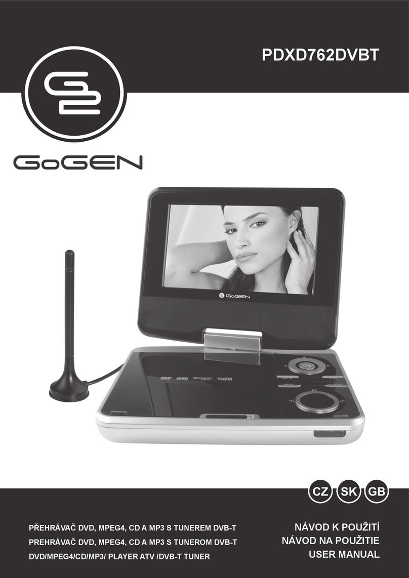 Gogen PDXD762DVBT user manual