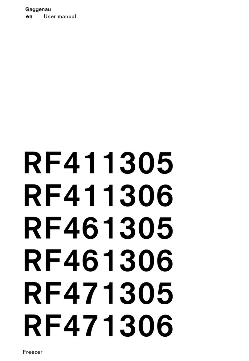 Gaggenau RF411306 user manual