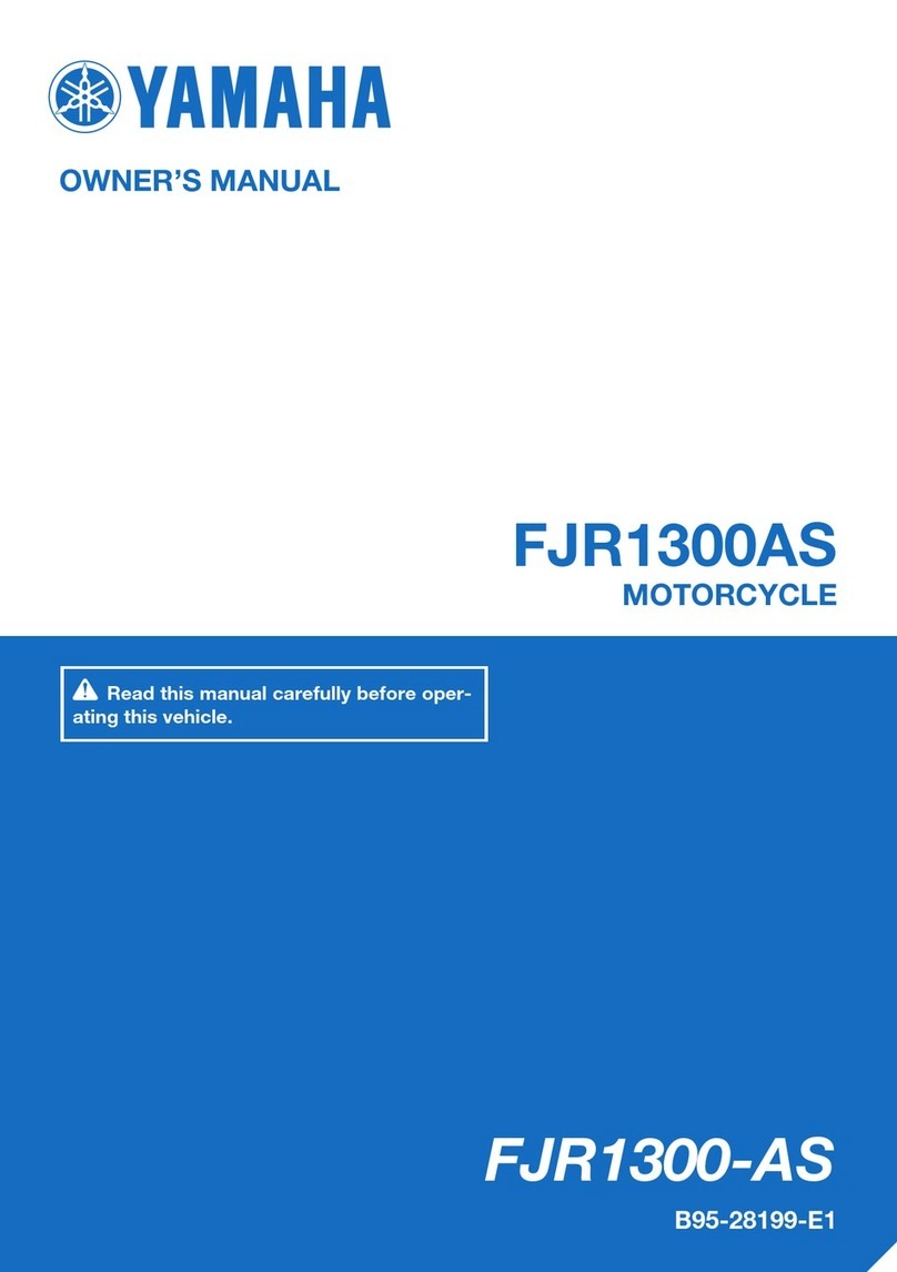 Yamaha FJR1300AS 2017 owner's manual