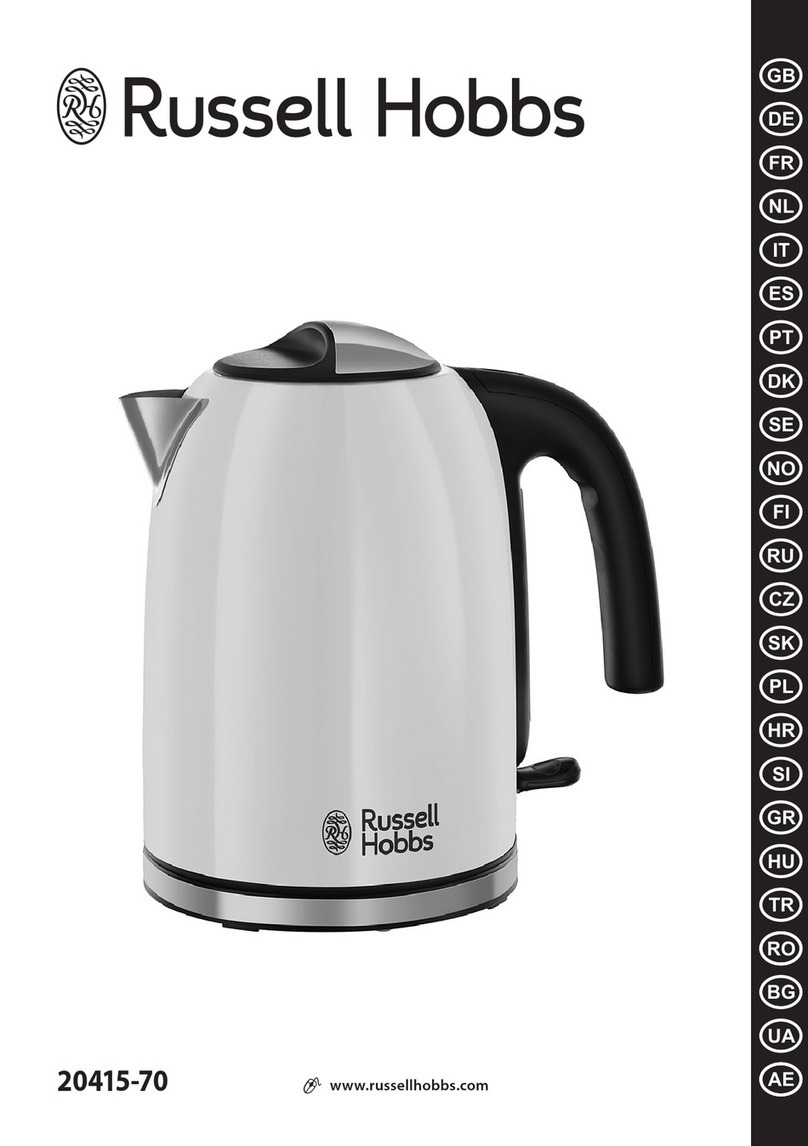 Russell Hobbs 20415-70 User manual