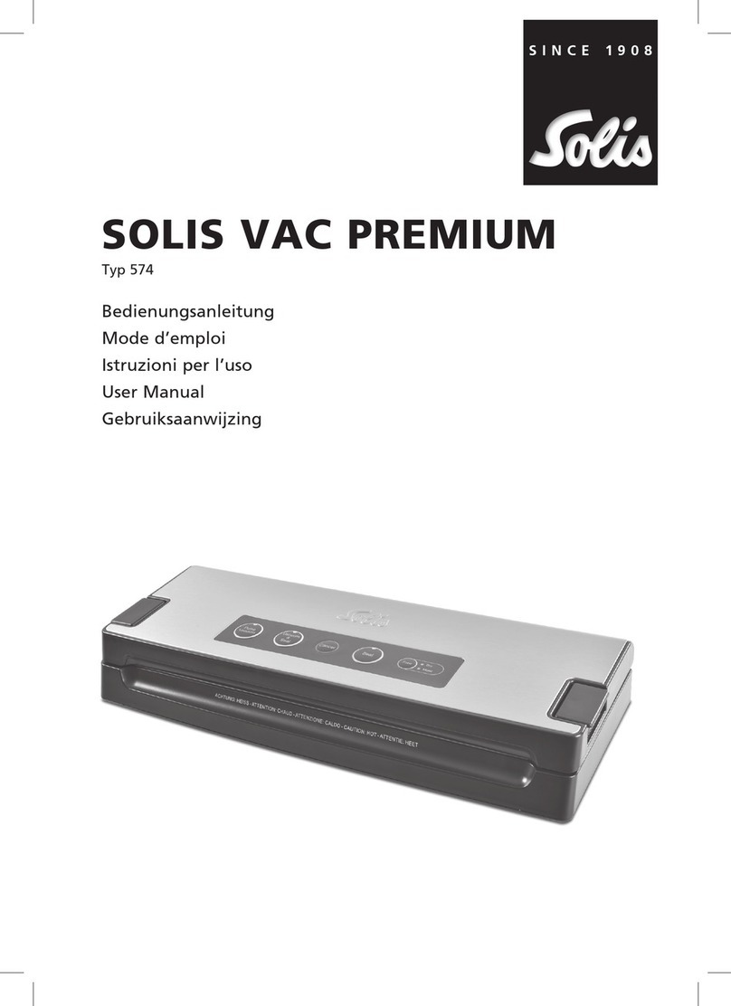 SOLIS VAC PREMIUM User manual