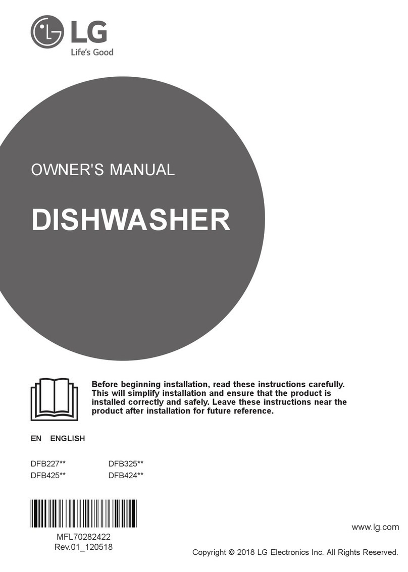 LG DFB227 Series User manual
