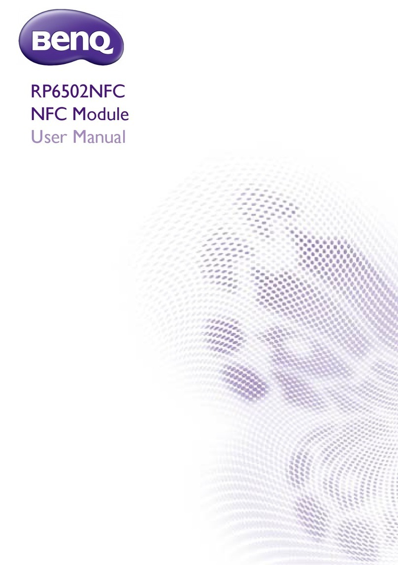 BenQ RP6502NFC User manual