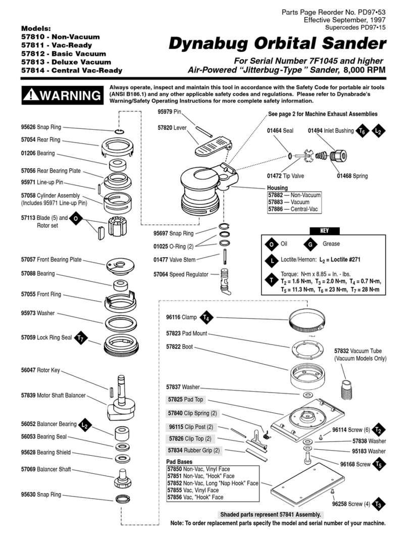 Dynabrade Dynabug 57811 User manual