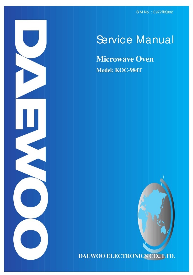 Daewoo KOC-984T User manual