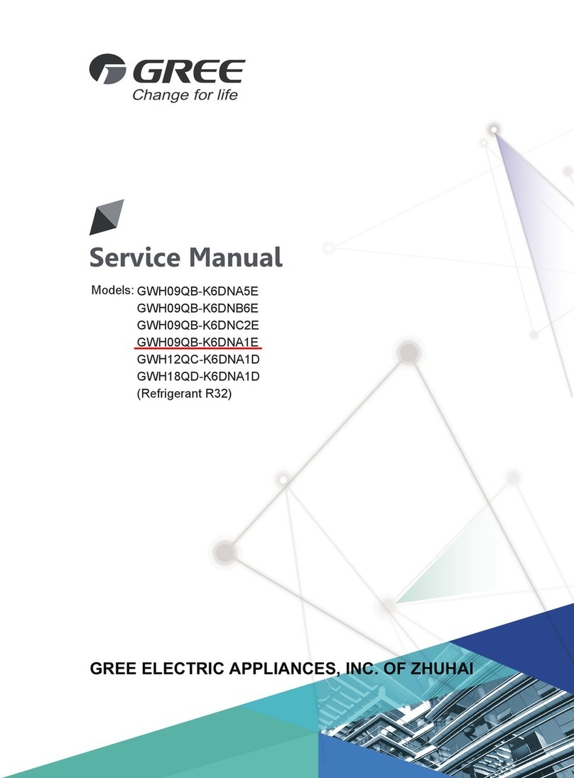 Gree GWH09QB-K6DNA5E User manual