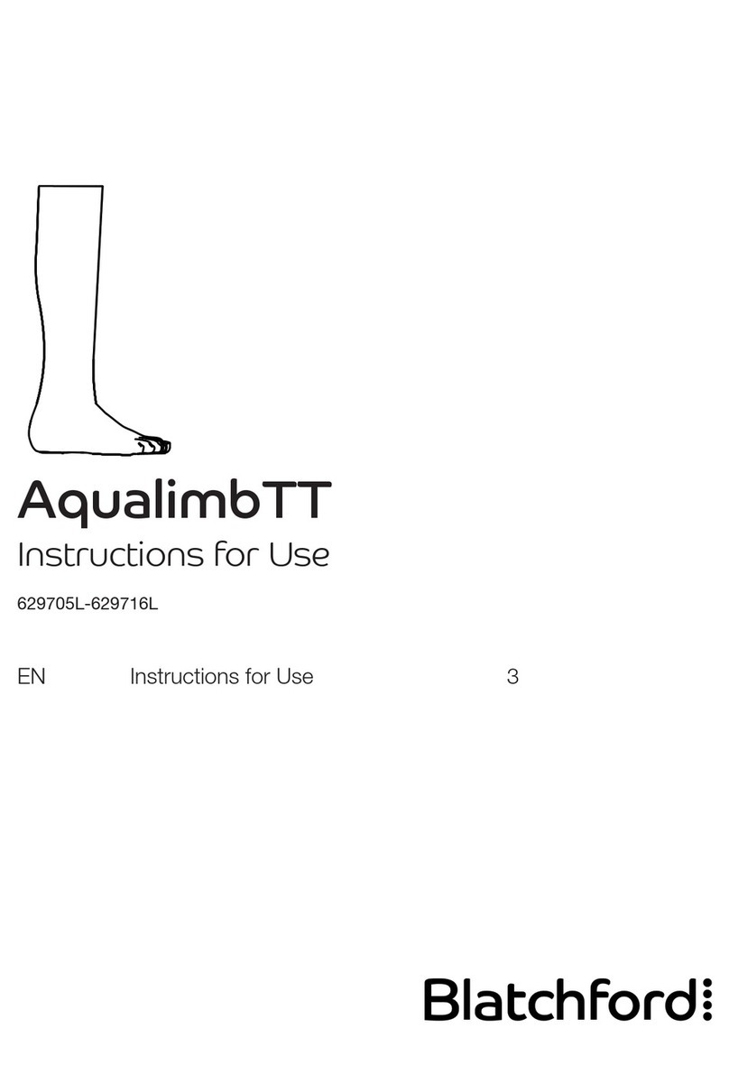 Blatchford AqualimbTT 629705L-629716L Instructions for use Blatchford AqualimbTT 629705L-629716L Instructions for use