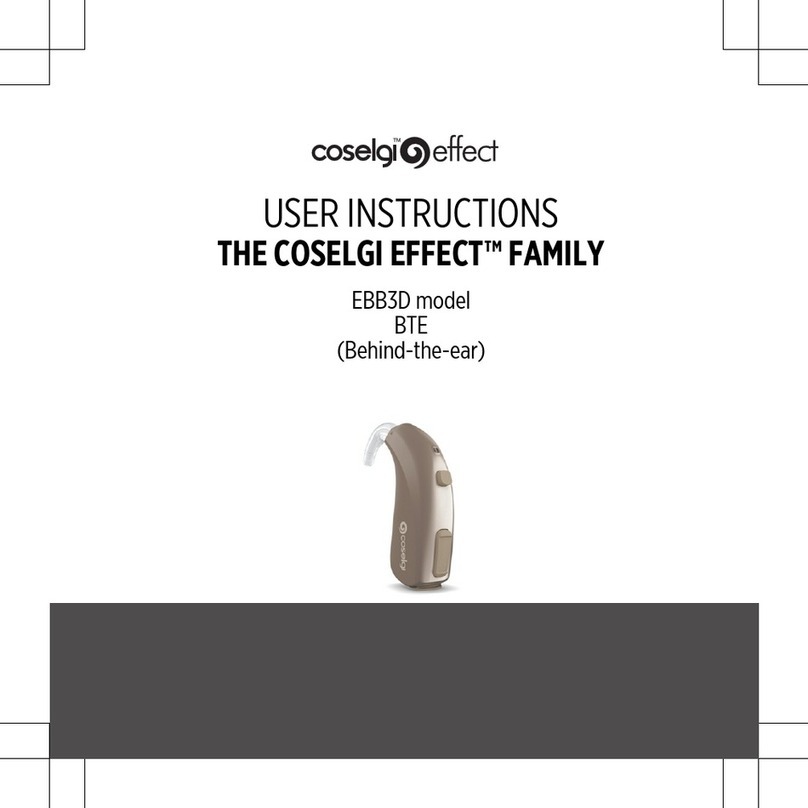 Coselgi EFFECT EBB3D User manual