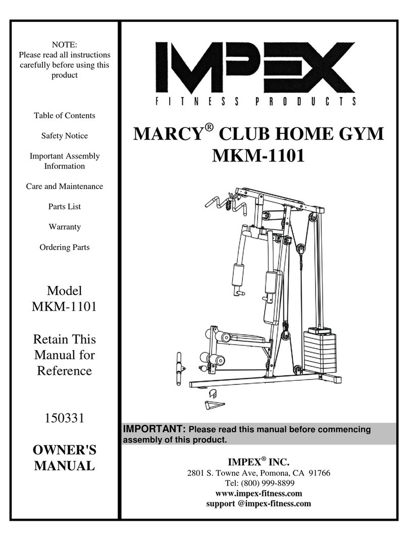 Impex MARCY MKM-1101 User manual Impex MARCY MKM-1101 User manual