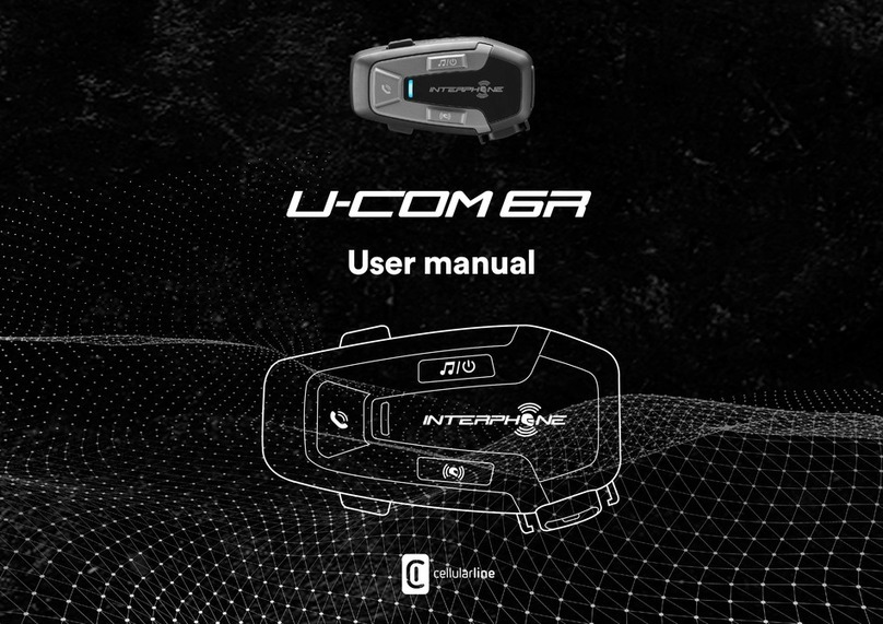 Cellularline U-COM 6R User manual Cellularline U-COM 6R User manual