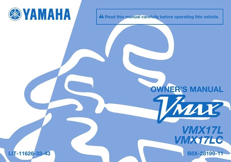 Yamaha VMAX VMX17L User manual