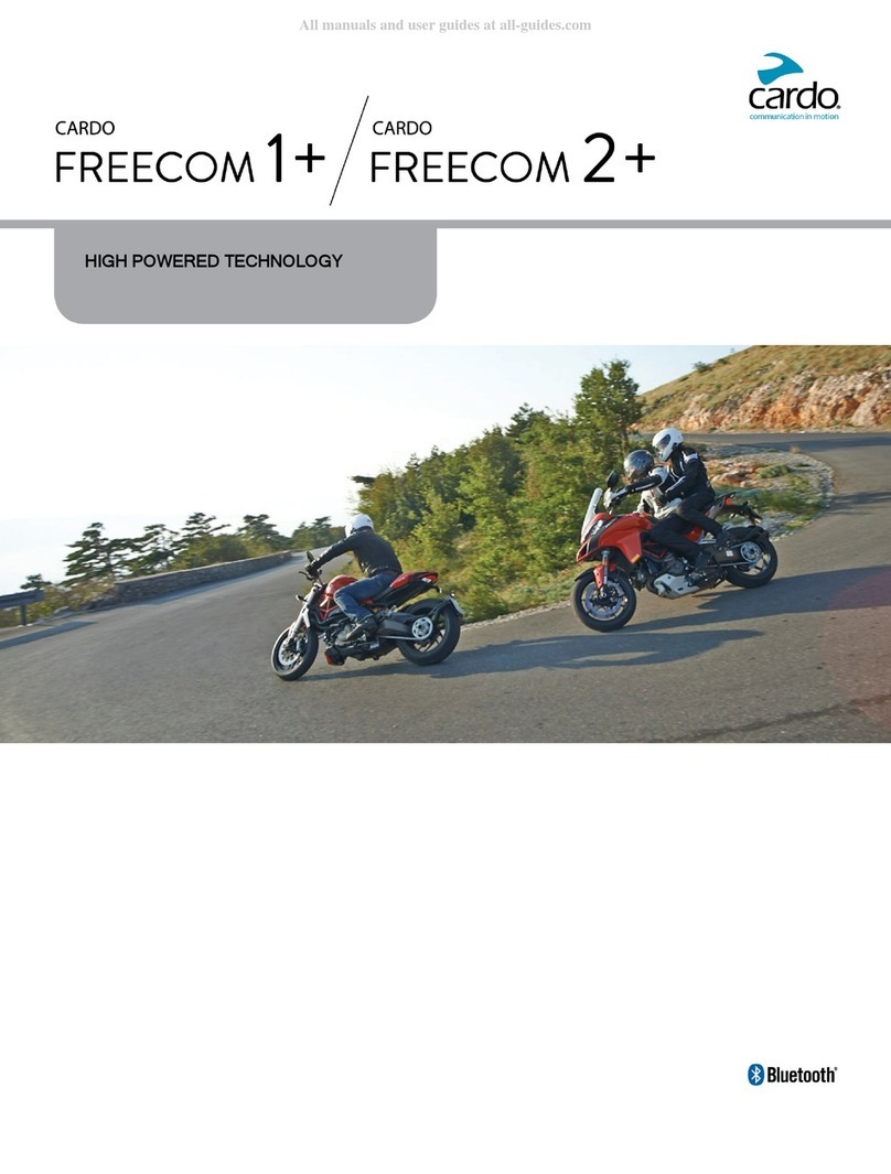 Cardo Systems FREECOM 1 User manual