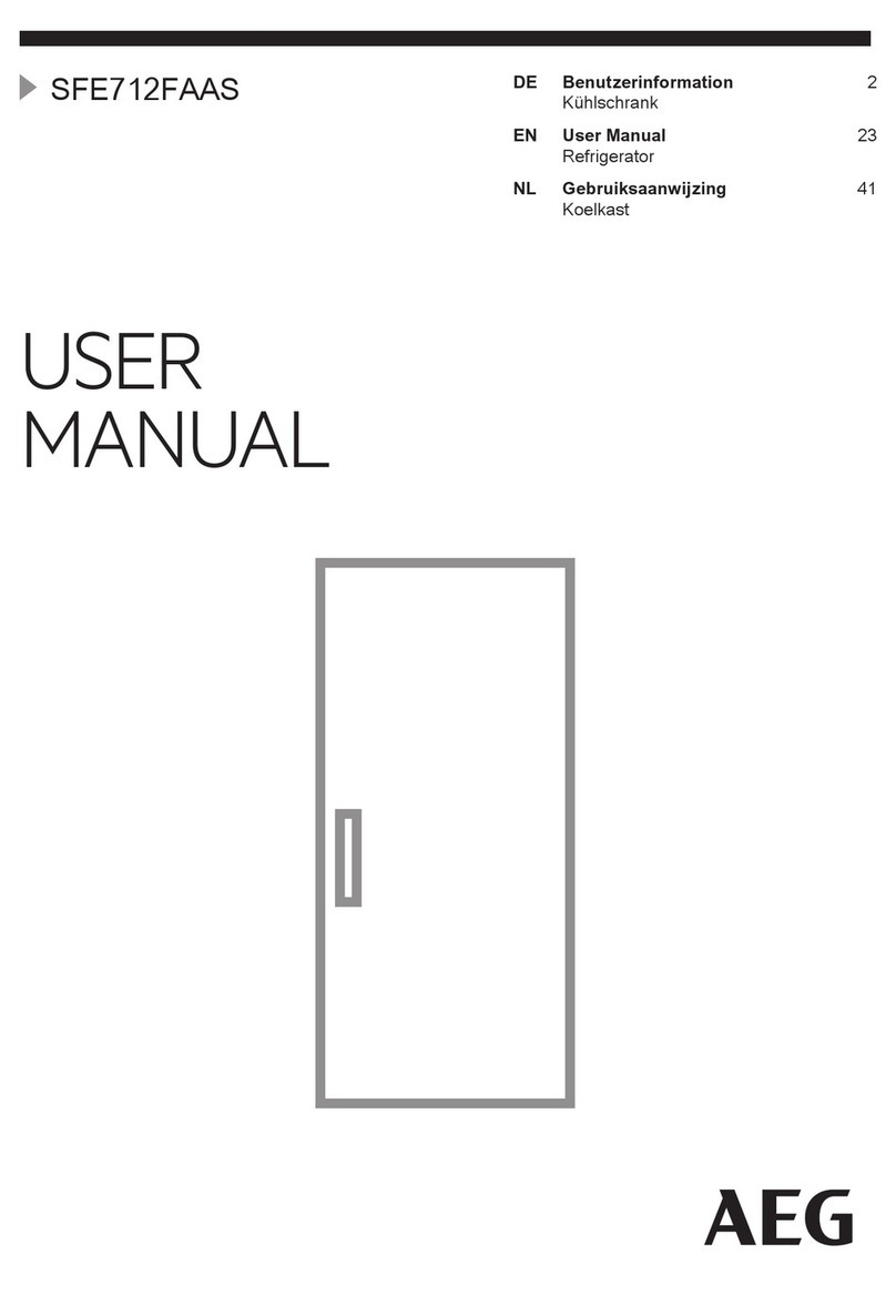 AEG SFE712FAAS User manual